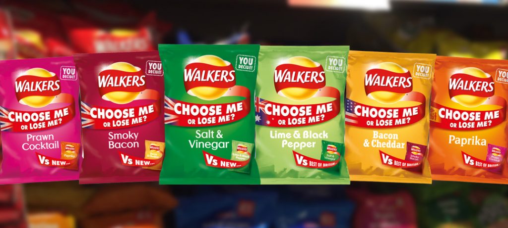 Choose Me Or Lose Me Walkers Challenges Shoppers To Vote To Save Their Favourite Flavours Betterretailing