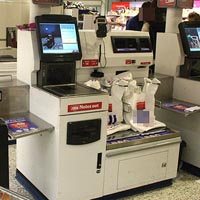 Tesco self service till