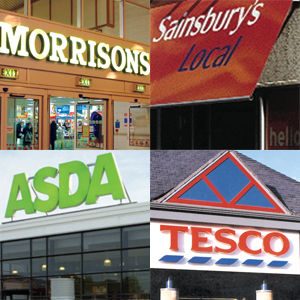 Multiple supermarket chains