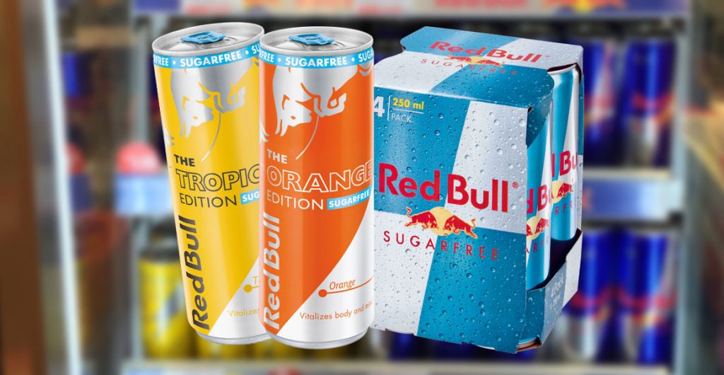 Red Bull expands healthier range with sugar-free Tropical and Orange