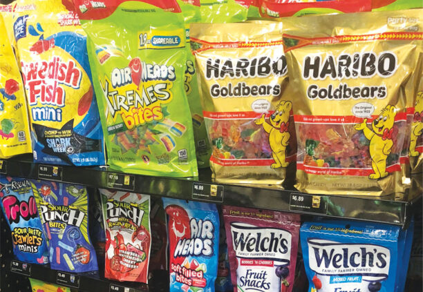 Confectionery sharing bags sweets Haribo