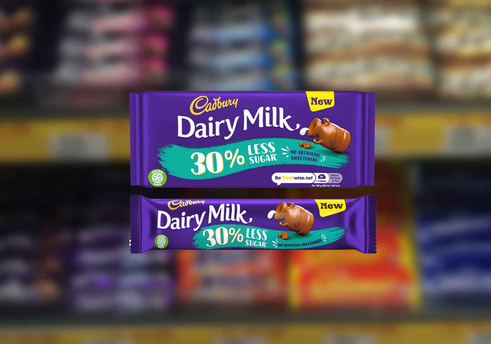 Dairy Milk 30% Less Sugar introduced by Cadbury - betterRetailing