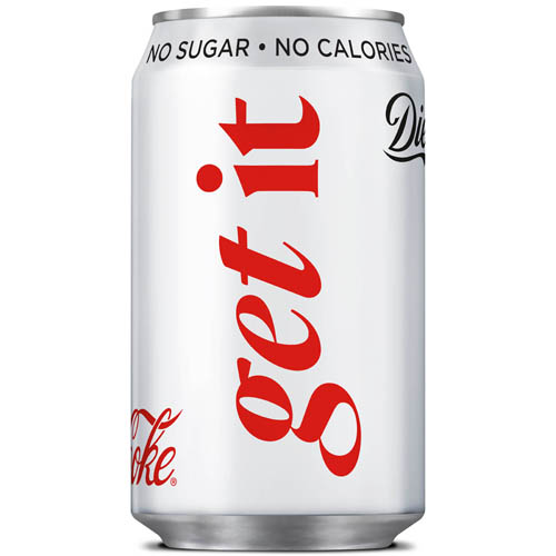 Diet Coke Get It can