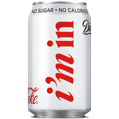 Diet Coke I'm In can