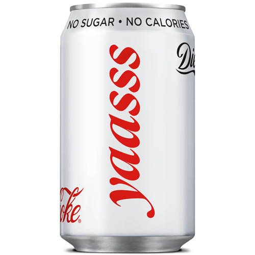 Diet Coke YAASSS can