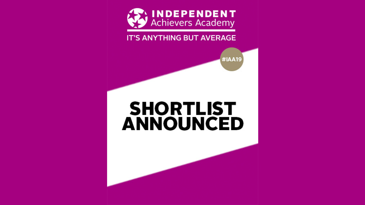 Independent Achievers Academy 2019 shortlist revealed
