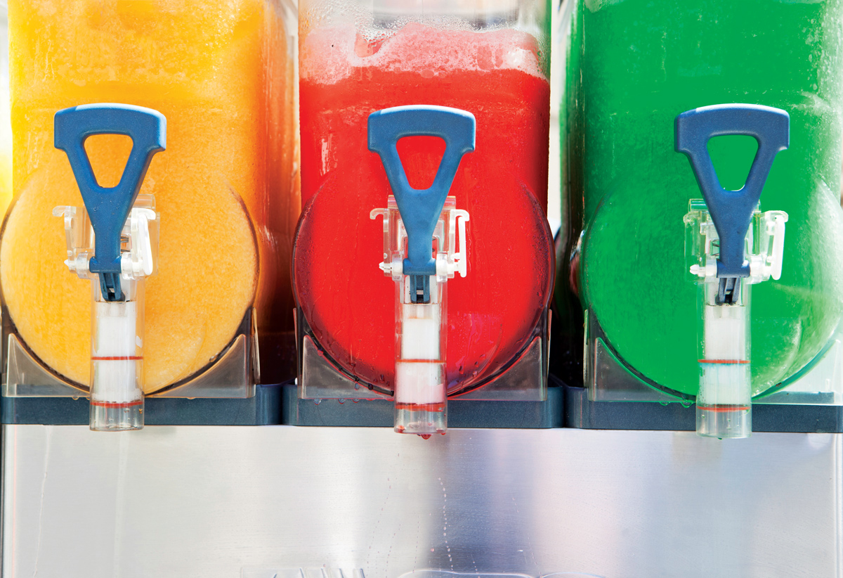 Slush machine hygiene standards