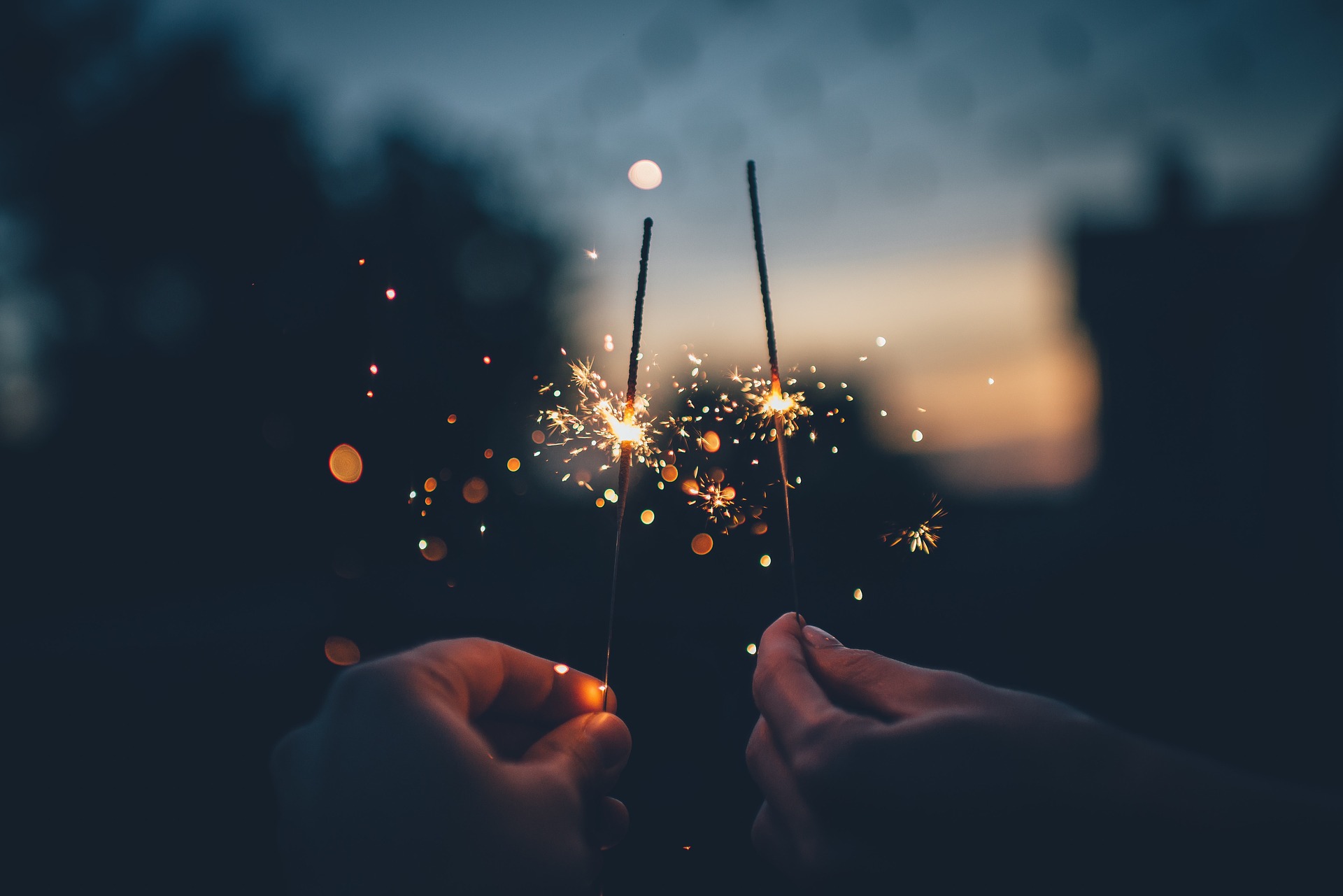 Fireworks sparklers