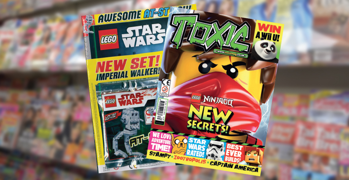 Egmont Lego Star Wars and Toxic magazines