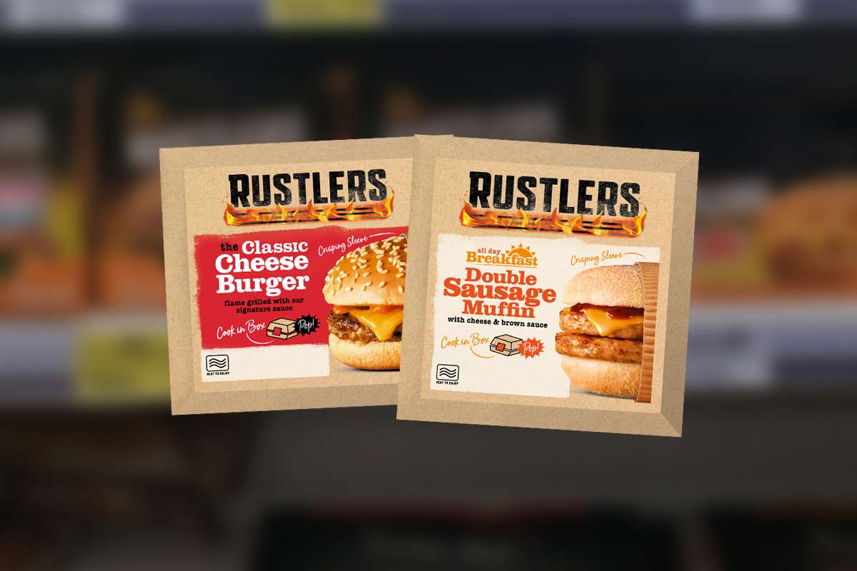 Rustlers cook in box burgers
