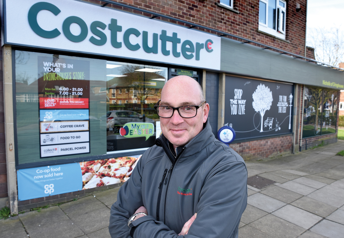 Mike Nicholls of Costcutter Dringhouses