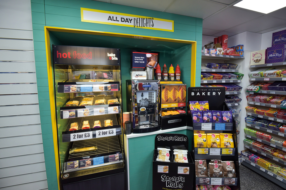 Costcutter Dringhouses food to go and hot snacks