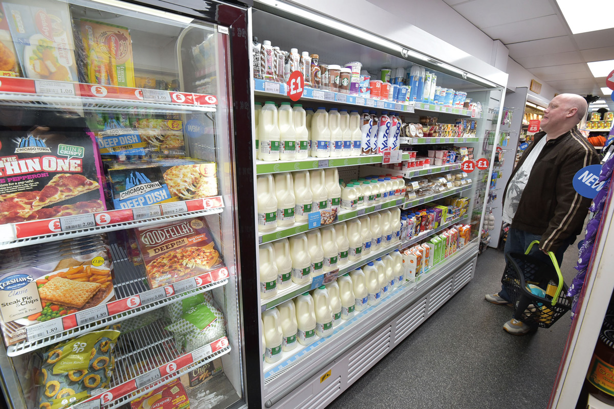 Costcutter Dringhouses frozen and chilled