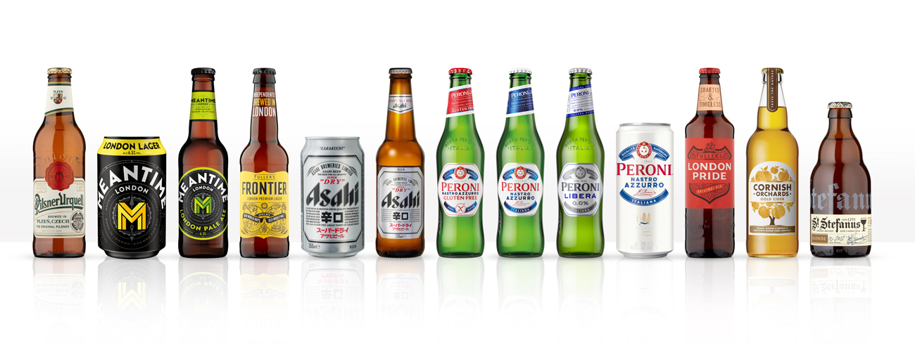 Asahi beers portfolio 2020