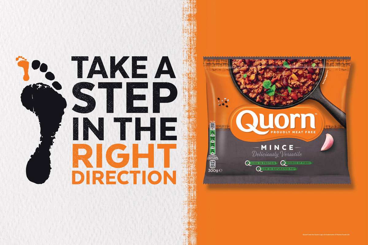Quorn take a step in the right direction