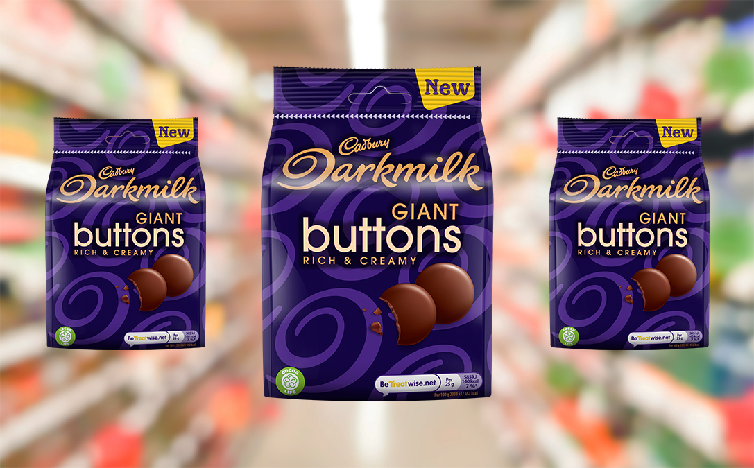 Cadbury Darkmilk Giant Buttons