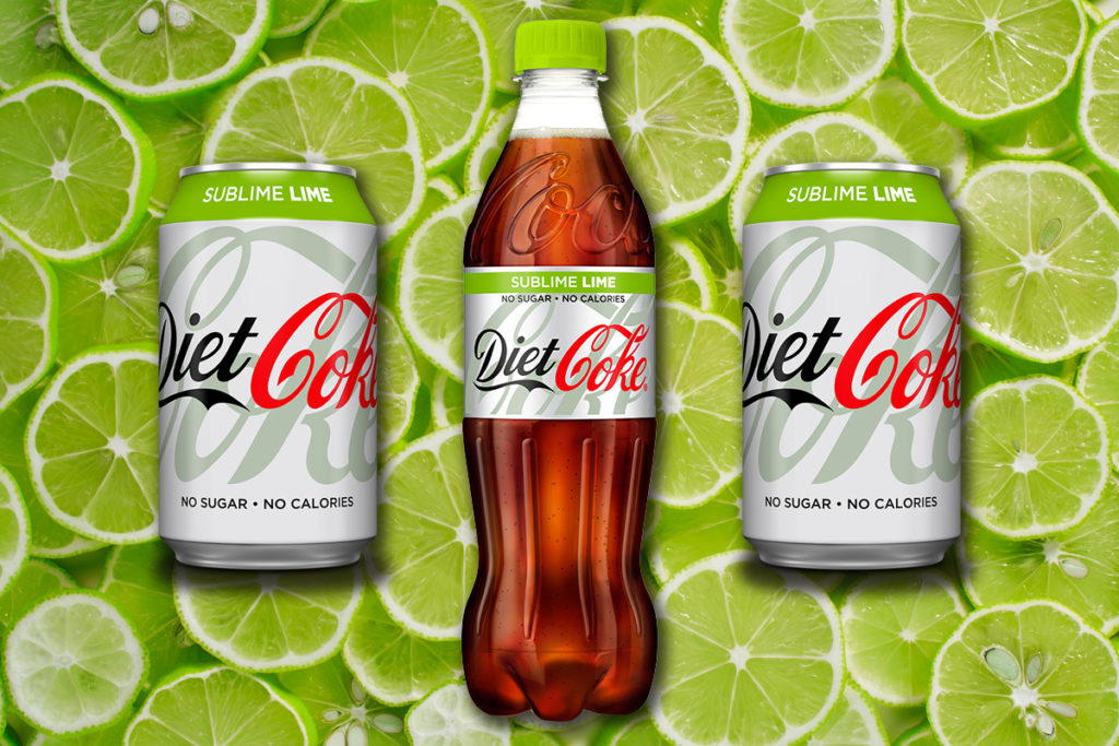 Diet Coke Sublime Lime Flavour Launched By Coca-cola - Better Retailing