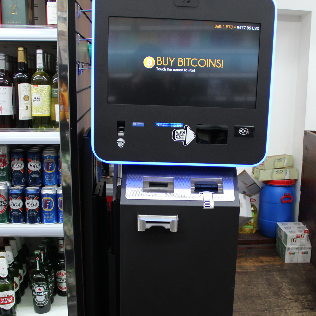 The Shoreditch Stop bitcoins