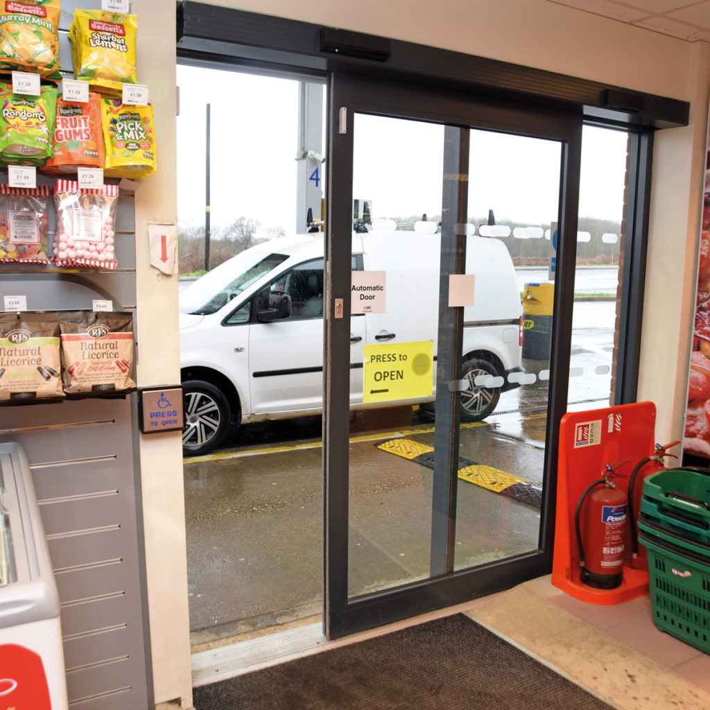 Darsham Petrol Station entrance