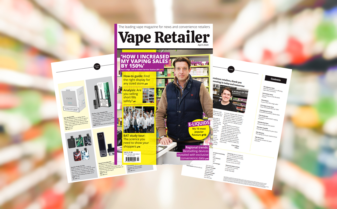 Vape Retailer - April 2020