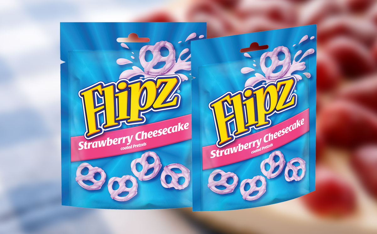 Pladis adds Strawberry Cheesecake flavour to Flipz range