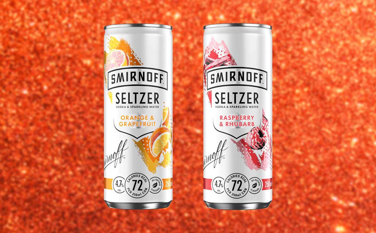 Smirnoff taps into low-alcohol market with new seltzers