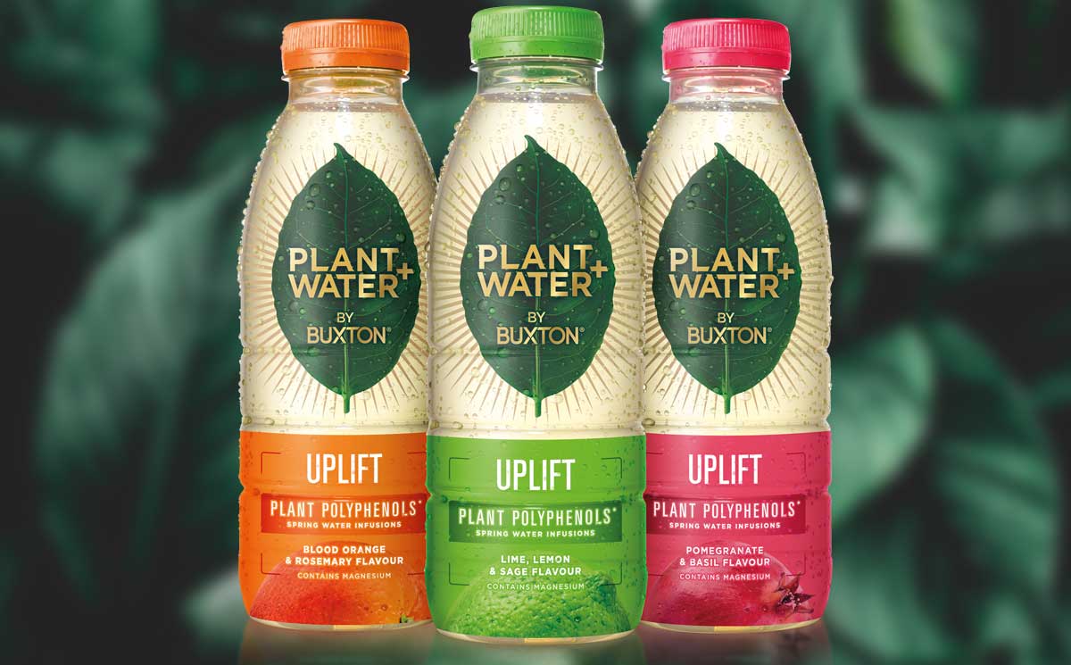 Buxton launches range of plant-based drinks