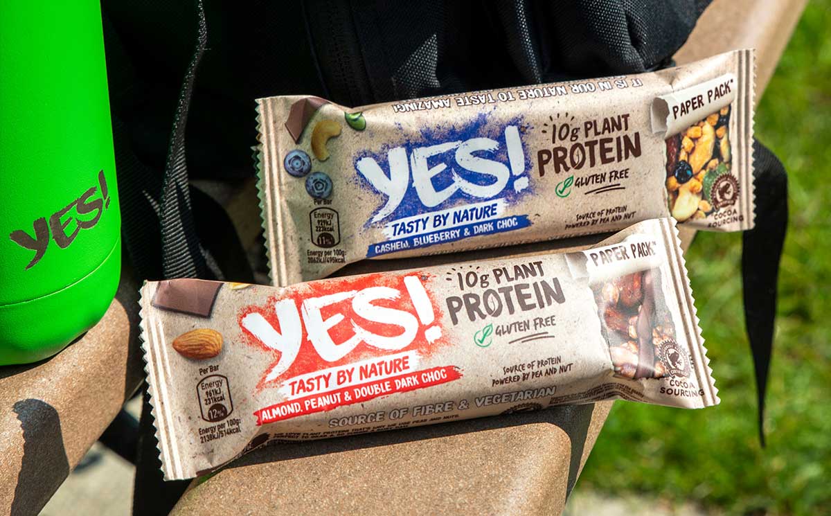 Nestlé is launching a new range of Yes! Plant Protein snack bars