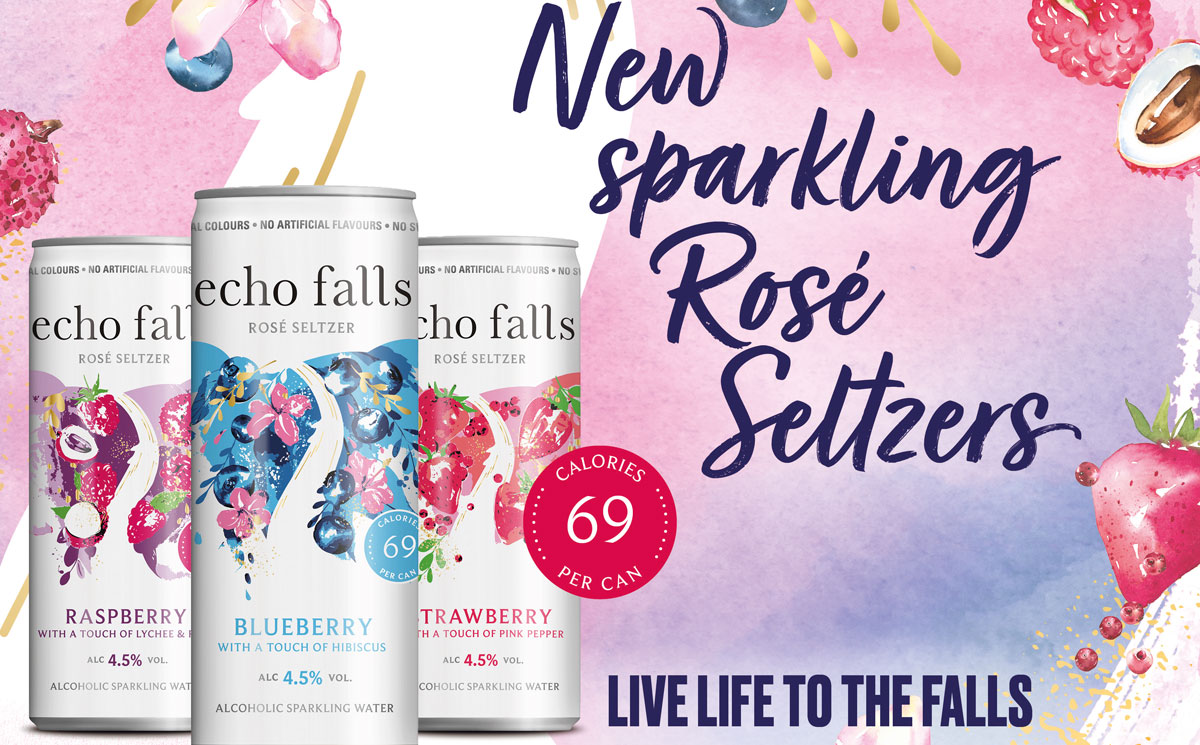 New Echo Falls Rosé Seltzers from Accolade Wines