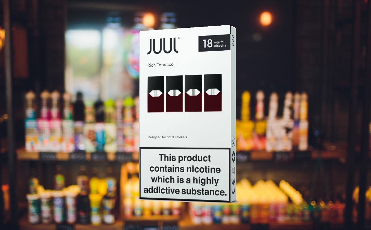 Juul Labs launches Rich Tobacco e-liquid