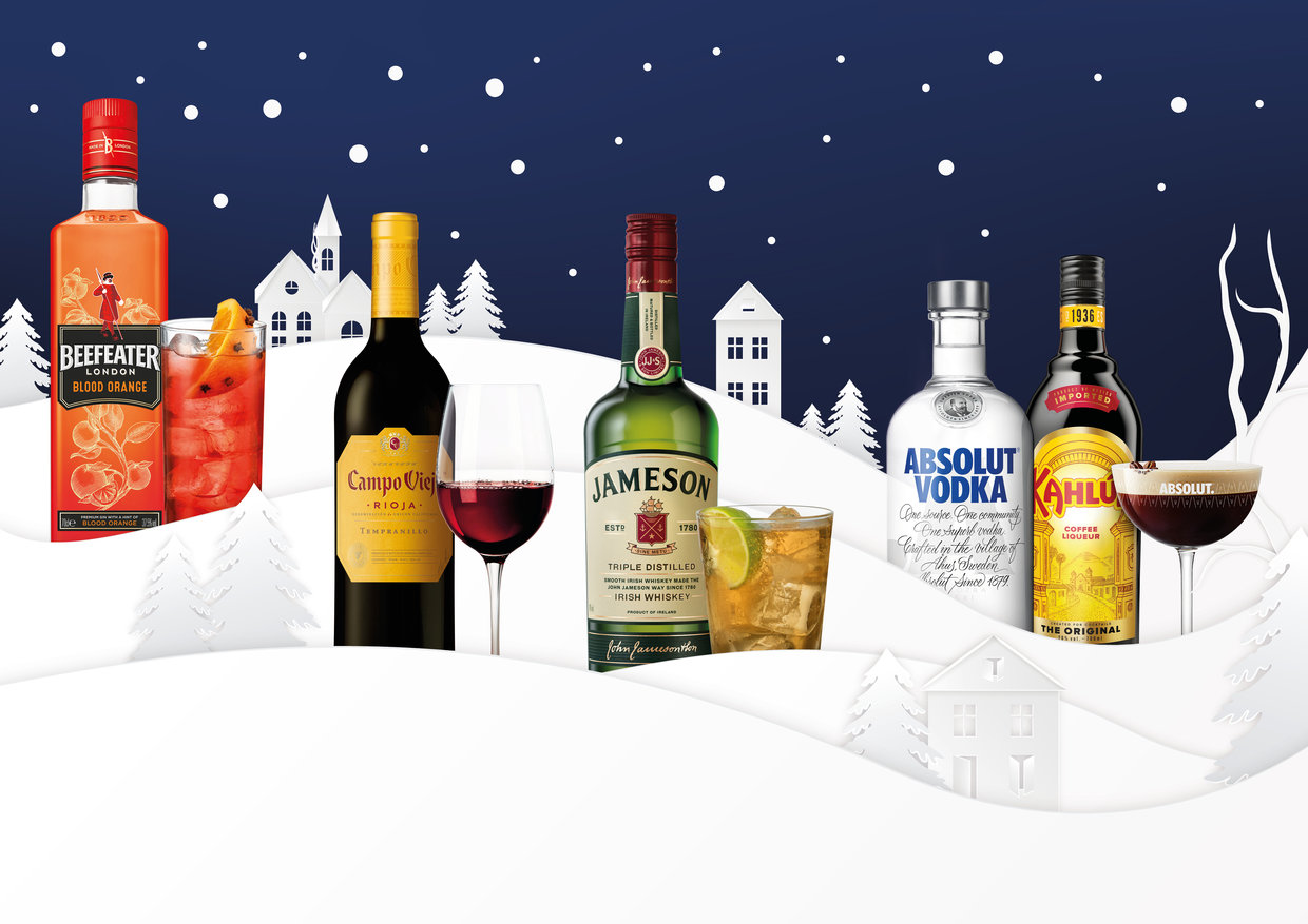 Pernod Ricard UK prepares c-stores for Christmas 2020