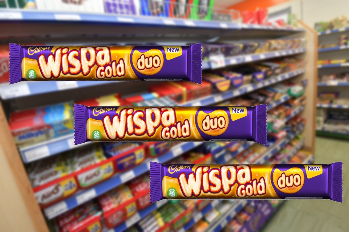 Cadbury Wispa Gold Duo Chocolate Bar