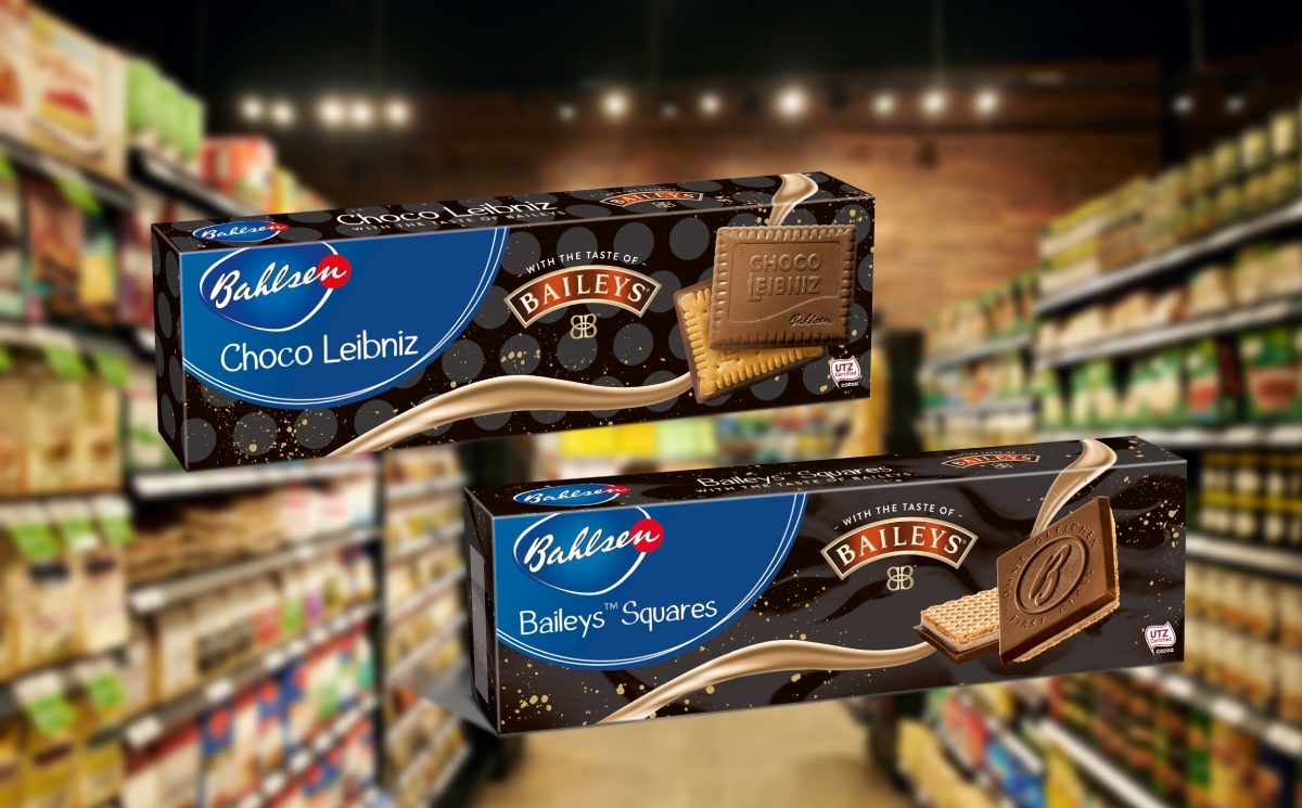 Limited-edition Baileys Squares and Choco Leibniz Baileys from Bahlsen