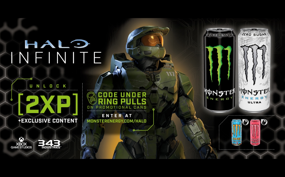 Monster Energy launches Halo Infinite promotion