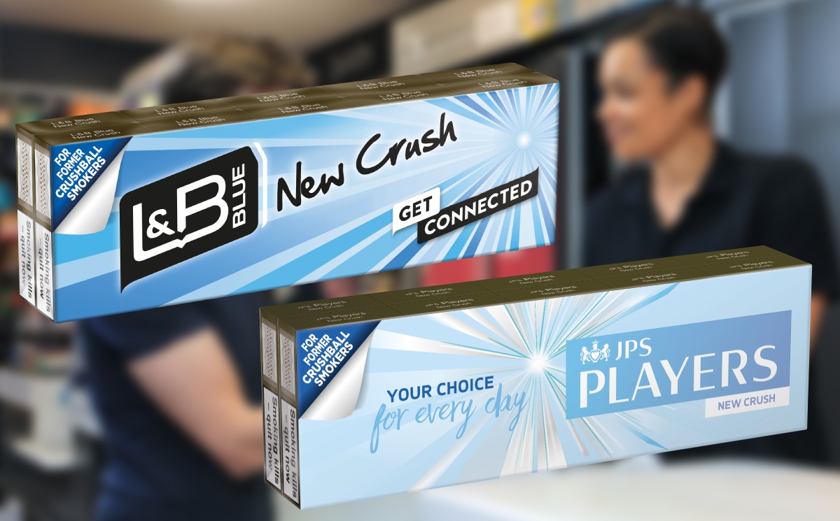 New Crush varieties for L&B Blue and JPS Players