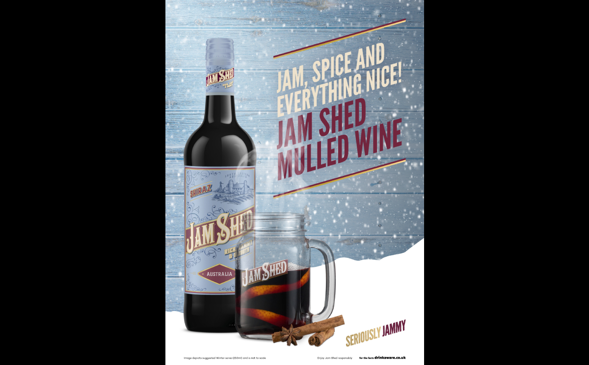 Jam Shed relaunches 'Mulled wine' campaign ahead of Christmas