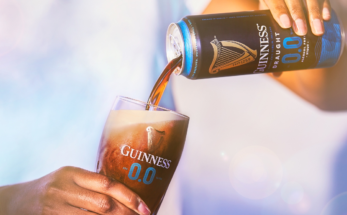 Diageo launches Guinness 0.0