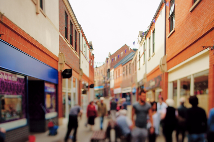 Local high street shops