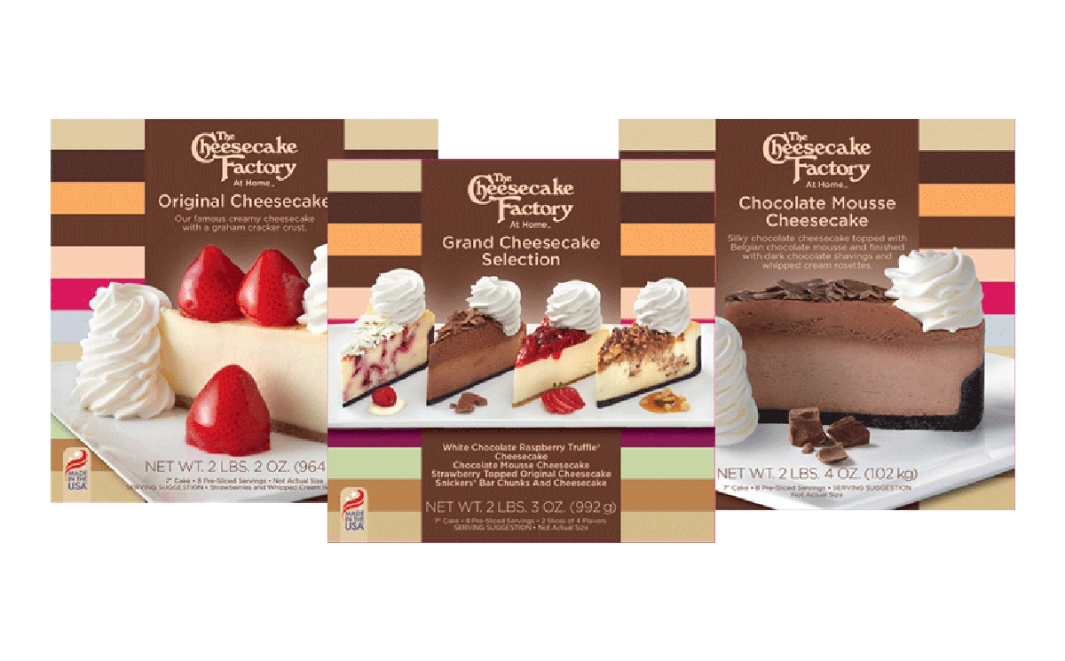 The Cheesecake Factory range available now to convenience stores