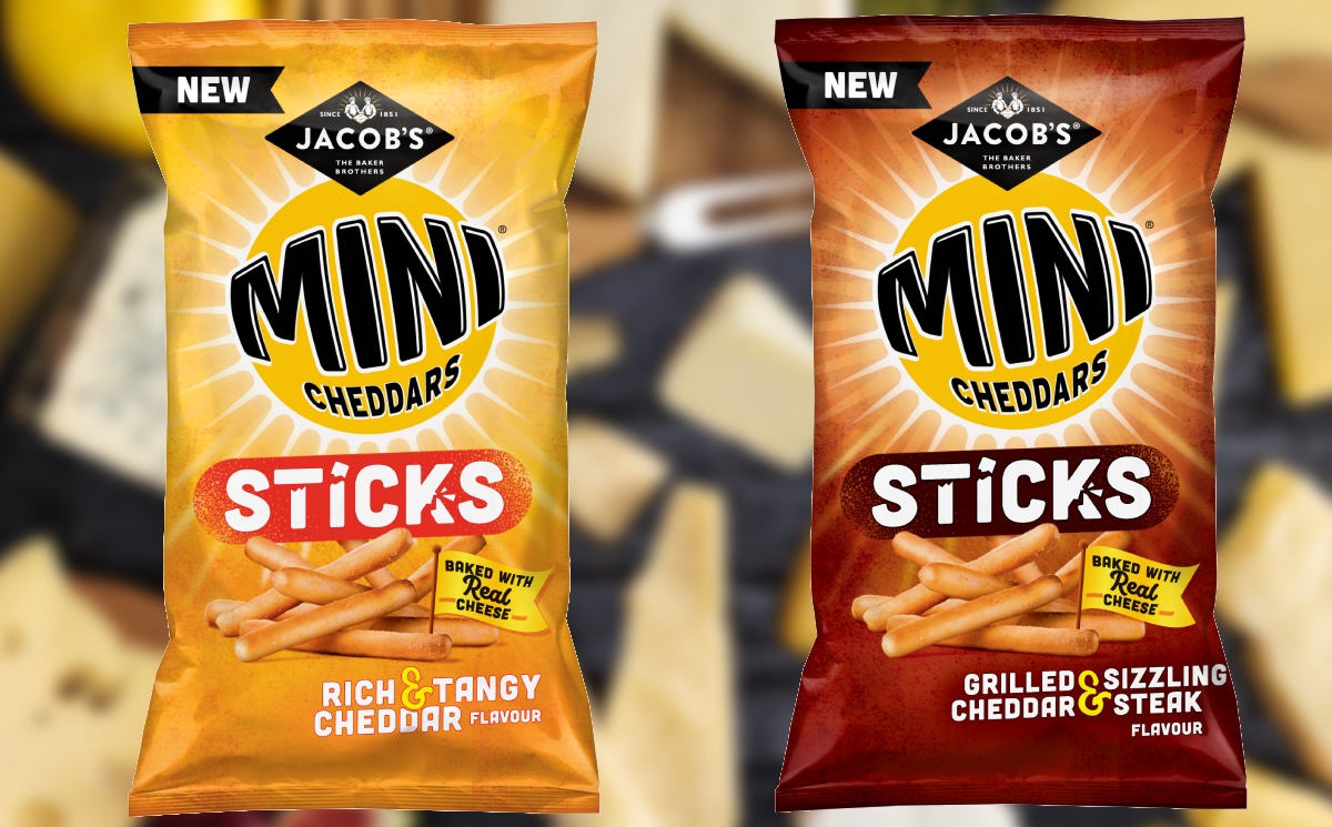 Pladis launches Jacob’s Mini Cheddars Sticks