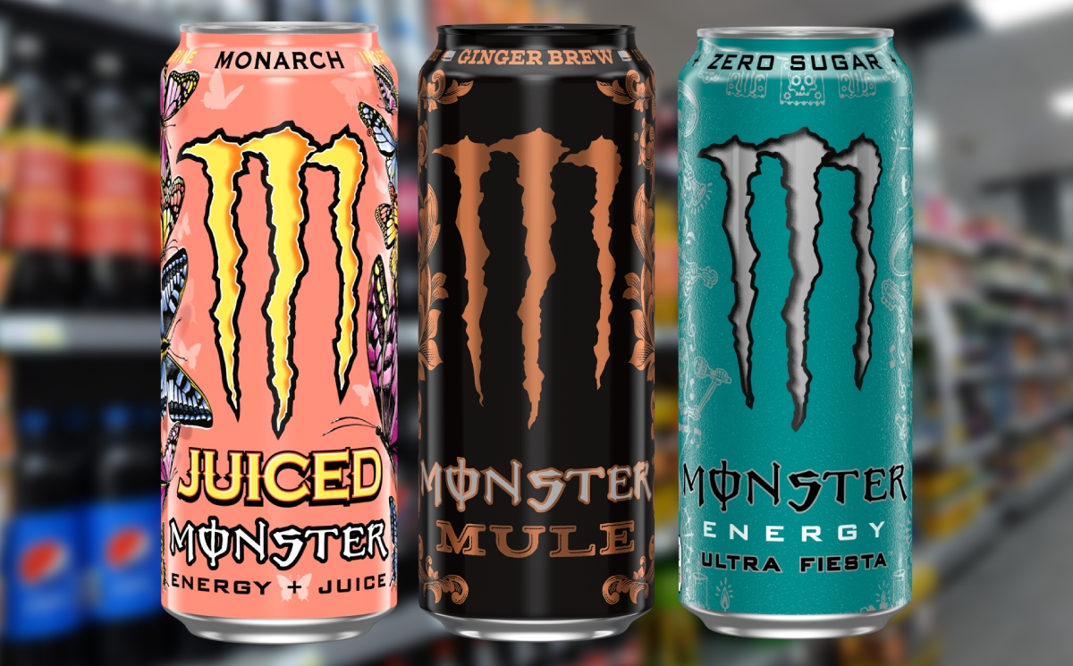 Mule, Ultra Fiesta and Juiced Monarch join Monster range
