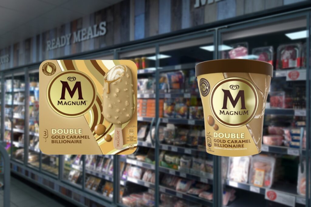 Magnum Double Gold Caramel Billionaire launched - betterRetailing