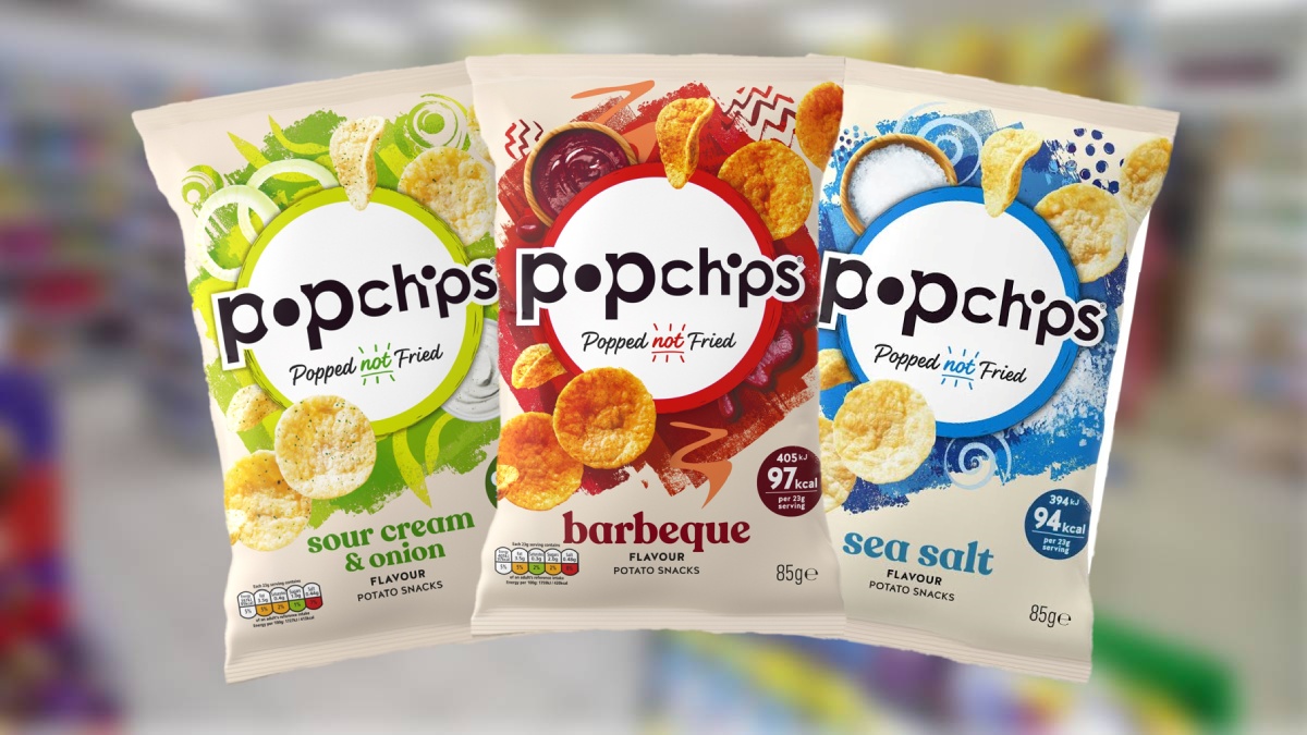 KP invests £2.3m in Popchips TV debut campaign