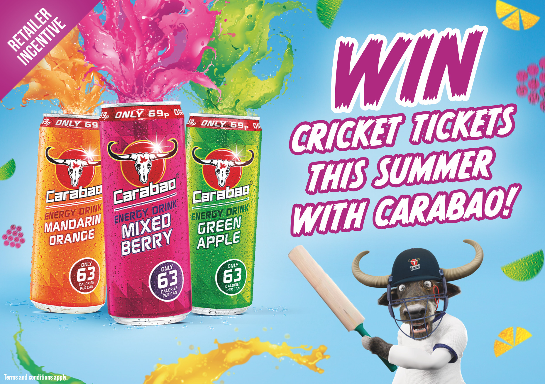 Win England Cricket tickets this summer with Carabao