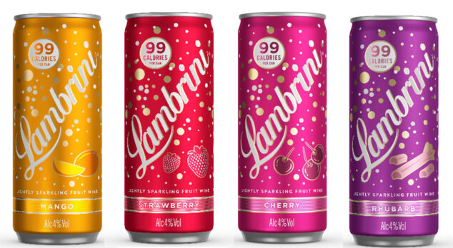 Lambrini launches four fruity RTD varieties