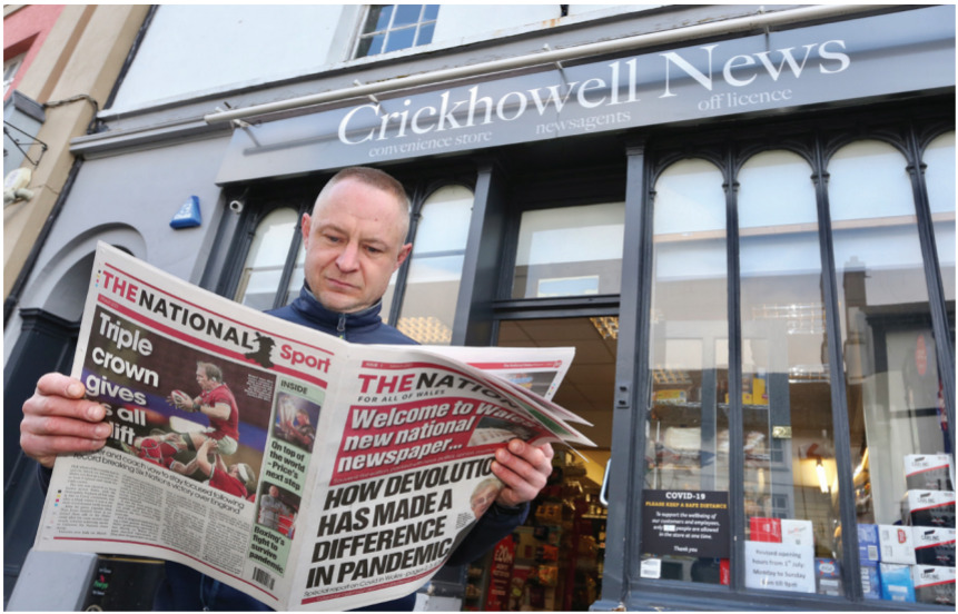 The National Welsh newspaper launch