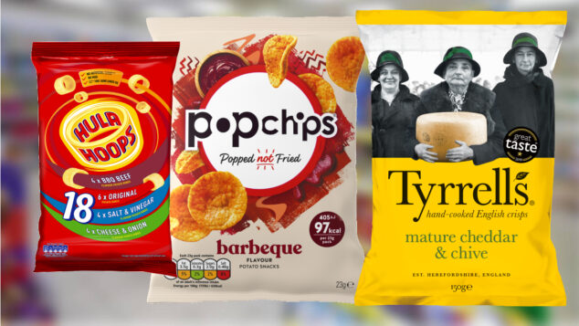 kp snacks packaging reduction