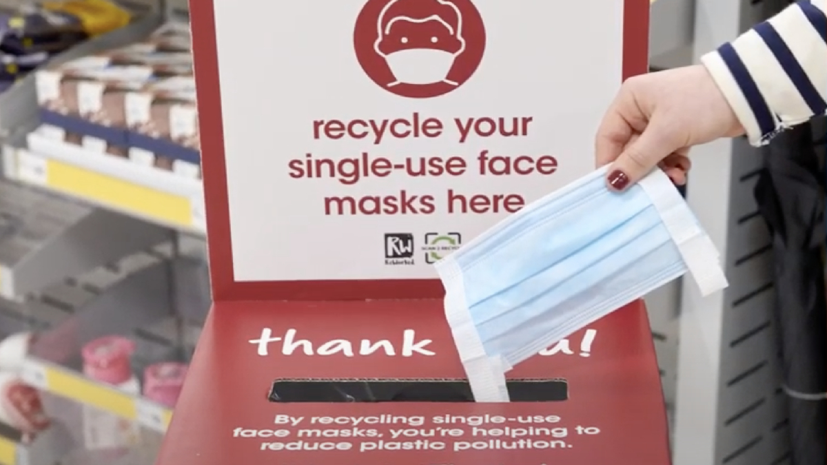 wilko mask recycling
