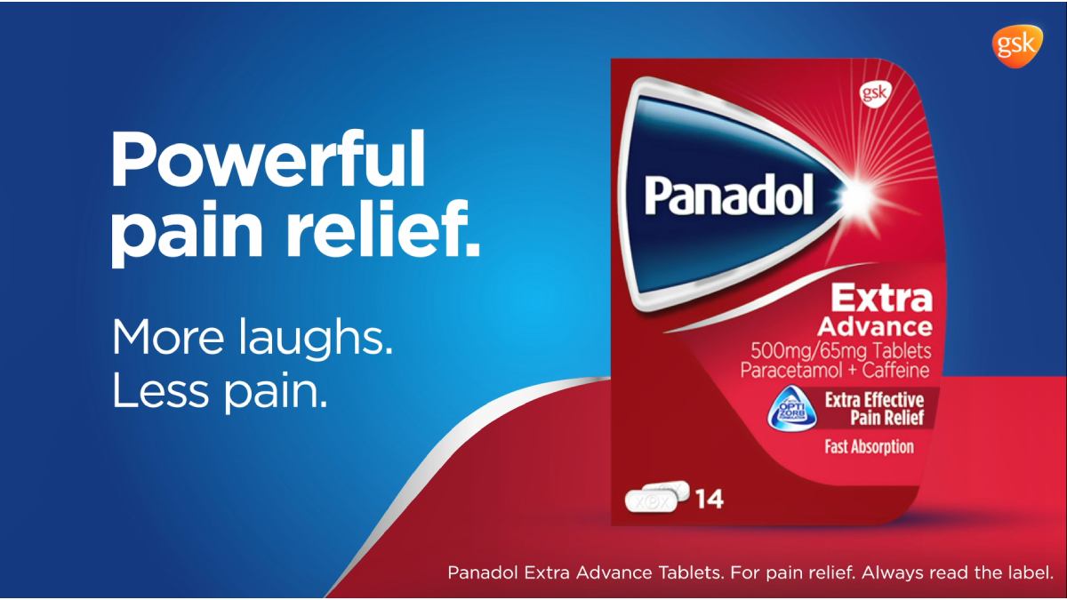 panadol more laughs less pain