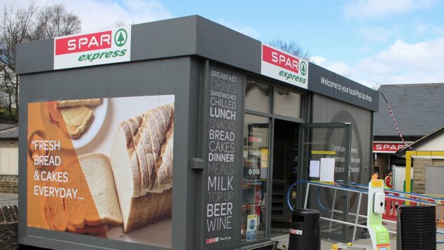 Spar Express Haworth pop up shop